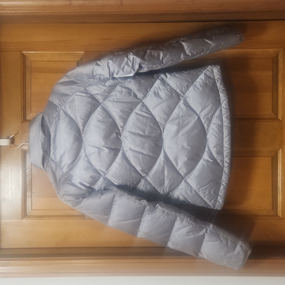 The North Face 550 Silver/Gray Warm Jacket/Coat, Women's Size Medium, GUC - Picture 4 of 7